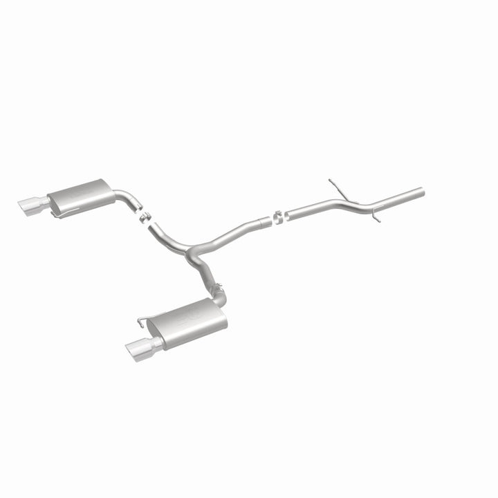 Magnaflow Audi Allroad 2015 2.0L Touring Dual Spilt Rear Exit 2.5in 4in Tip SS Cat-Back Performance Exhaust, view 12