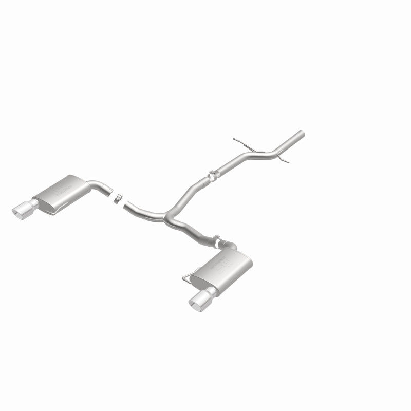 Magnaflow Audi Allroad 2015 2.0L Touring Dual Spilt Rear Exit 2.5in 4in Tip SS Cat-Back Performance Exhaust, view 18