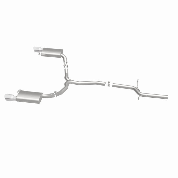 Magnaflow Audi Allroad 2015 2.0L Touring Dual Spilt Rear Exit 2.5in 4in Tip SS Cat-Back Performance Exhaust, view 24