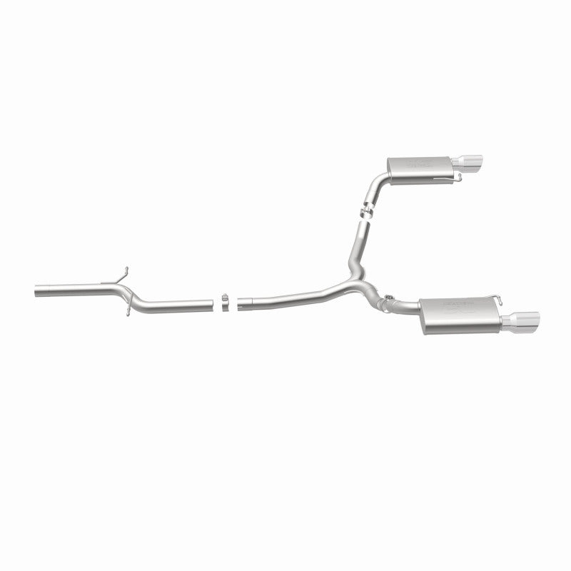 Magnaflow Audi Allroad 2015 2.0L Touring Dual Spilt Rear Exit 2.5in 4in Tip SS Cat-Back Performance Exhaust, view 34