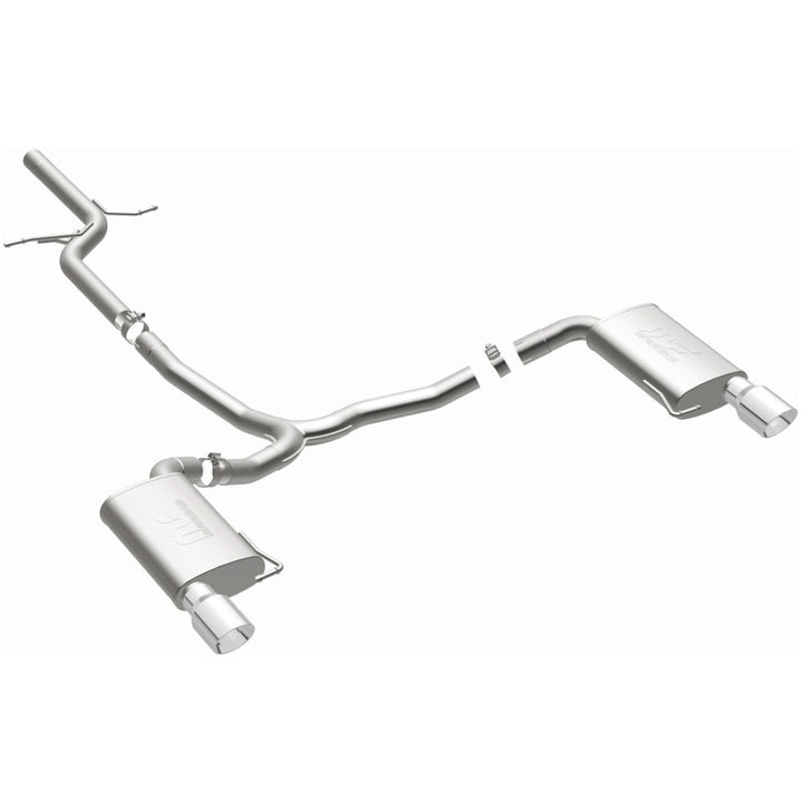 Magnaflow Audi Allroad 2015 2.0L Touring Dual Spilt Rear Exit 2.5in 4in Tip SS Cat-Back Performance Exhaust, view 36