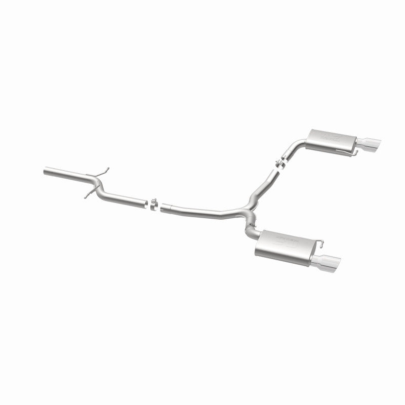 Magnaflow Audi Allroad 2015 2.0L Touring Dual Spilt Rear Exit 2.5in 4in Tip SS Cat-Back Performance Exhaust, view 40
