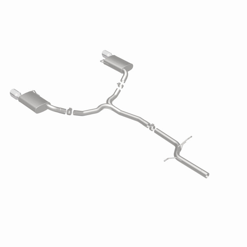 Magnaflow Audi Allroad 2015 2.0L Touring Dual Spilt Rear Exit 2.5in 4in Tip SS Cat-Back Performance Exhaust, view 7