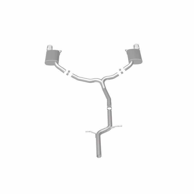 Magnaflow Audi Allroad 2015 2.0L Touring Dual Spilt Rear Exit 2.5in 4in Tip SS Cat-Back Performance Exhaust, view 9