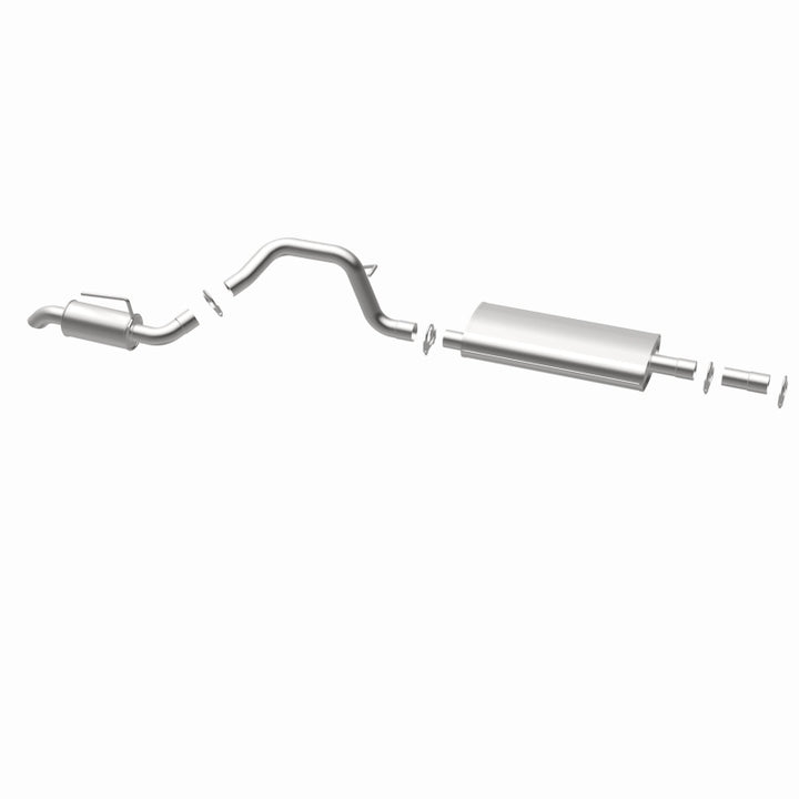 MagnaFlow BRE Direct-Fit Exhaust - Jeep Liberty / Dodge Nitro 3.7L 2007-2012, 360 degree view