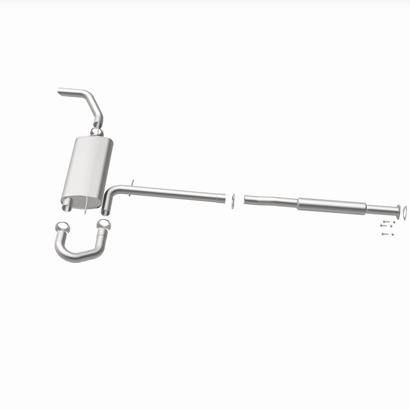 Magnaflow BRE Direct-Fit Exhaust - Chevrolet Equinox / Pontiac Torrent 2005-2006 3.4L, 360 degree view