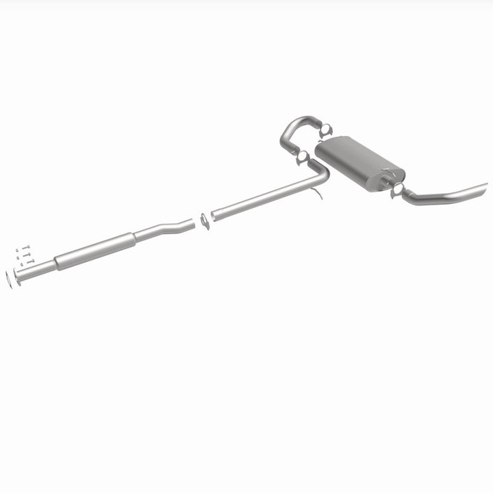 Magnaflow BRE Direct-Fit Exhaust - Chevrolet Equinox / Pontiac Torrent 2005-2006 3.4L, 360 degree view