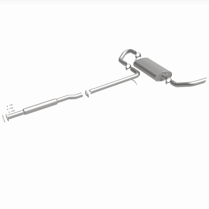 Magnaflow BRE Direct-Fit Exhaust - Chevrolet Equinox / Pontiac Torrent 2005-2006 3.4L, 360 degree view