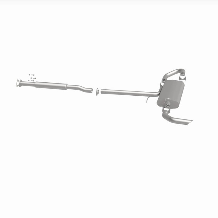 Magnaflow BRE Direct-Fit Exhaust - Chevrolet Equinox / Pontiac Torrent 2005-2006 3.4L, 360 degree view