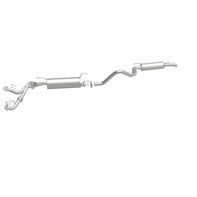 Magnaflow BRE Direct-Fit Exhaust - Lexus LX470 / Toyota Land Cruiser 1998-2006 4.7L, 360 degree view