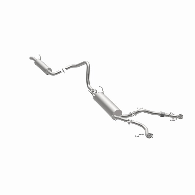 Magnaflow BRE Direct-Fit Exhaust - Lexus LX470 / Toyota Land Cruiser 1998-2006 4.7L, 360 degree view