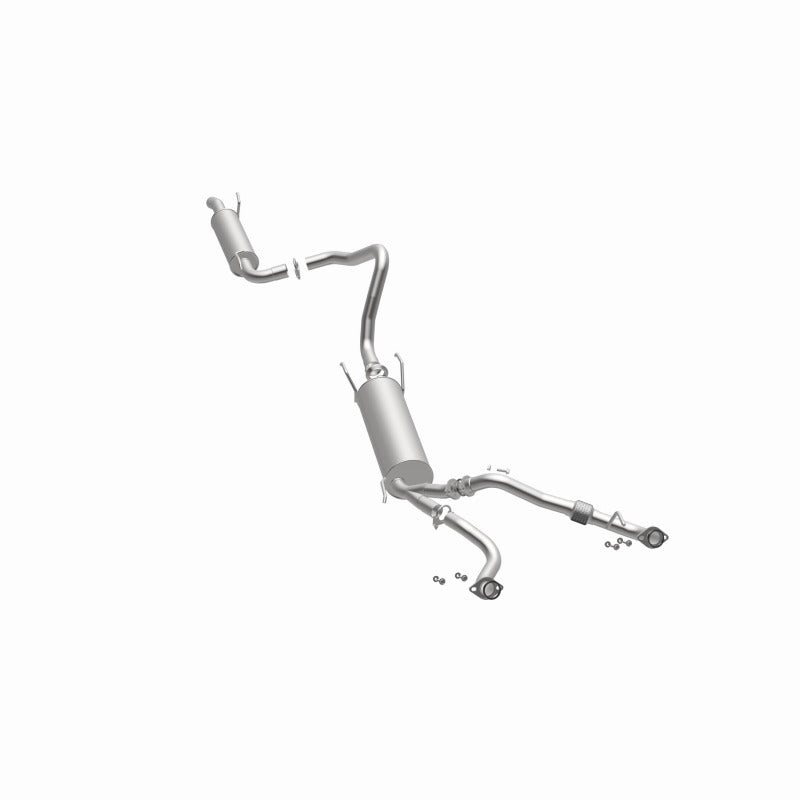 Magnaflow BRE Direct-Fit Exhaust - Lexus LX470 / Toyota Land Cruiser 1998-2006 4.7L, 360 degree view