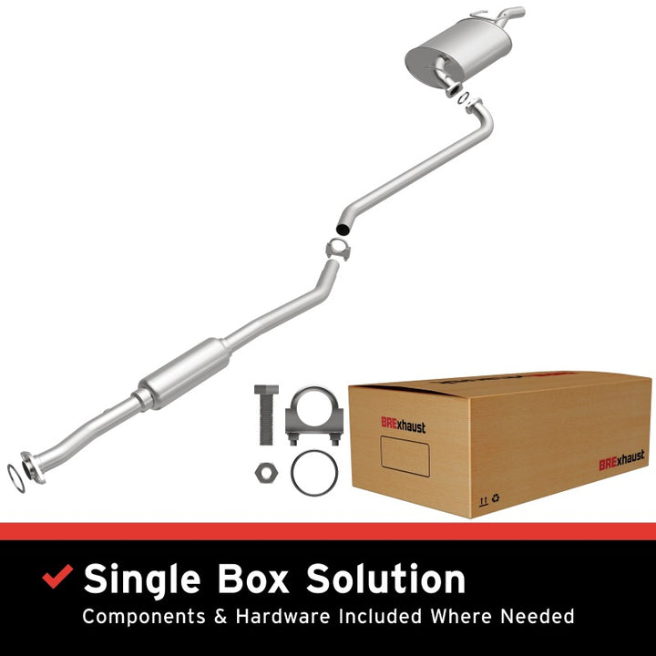 Magnaflow BRE Direct-Fit Exhaust - 1993-1997 Geo Prizm / Toyota Corolla