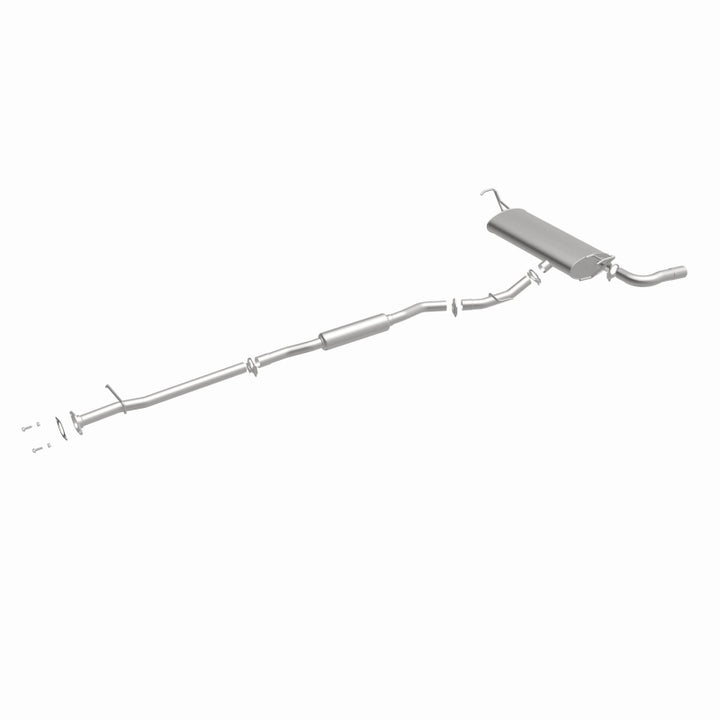 MagnaFlow BRE Direct-Fit Exhaust - Nissan Rogue / Rogue Select 2.5L 2008-2015, 360 degree view