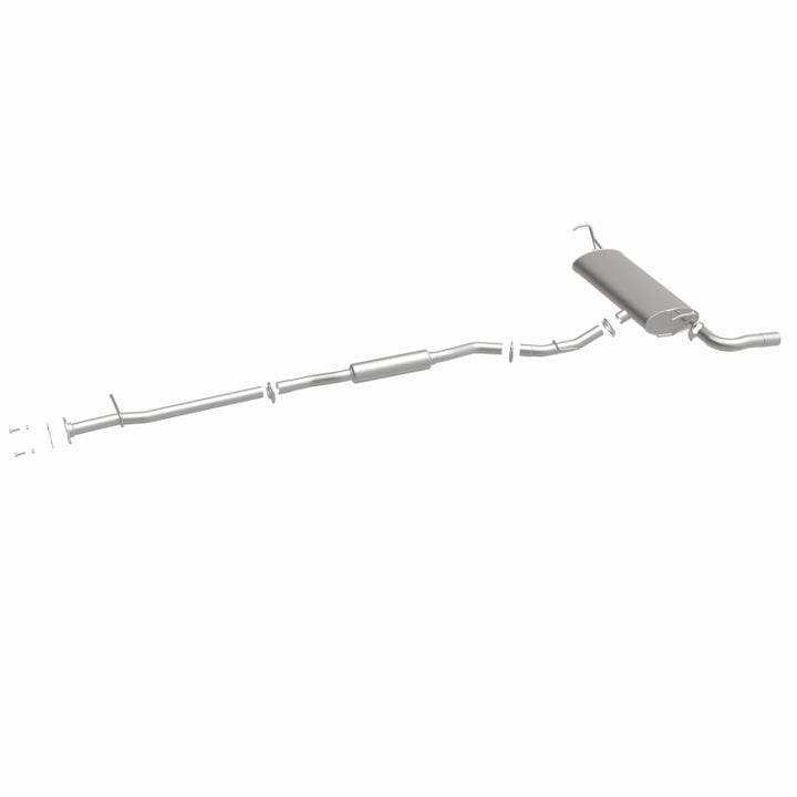 MagnaFlow BRE Direct-Fit Exhaust - Nissan Rogue / Rogue Select 2.5L 2008-2015, 360 degree view