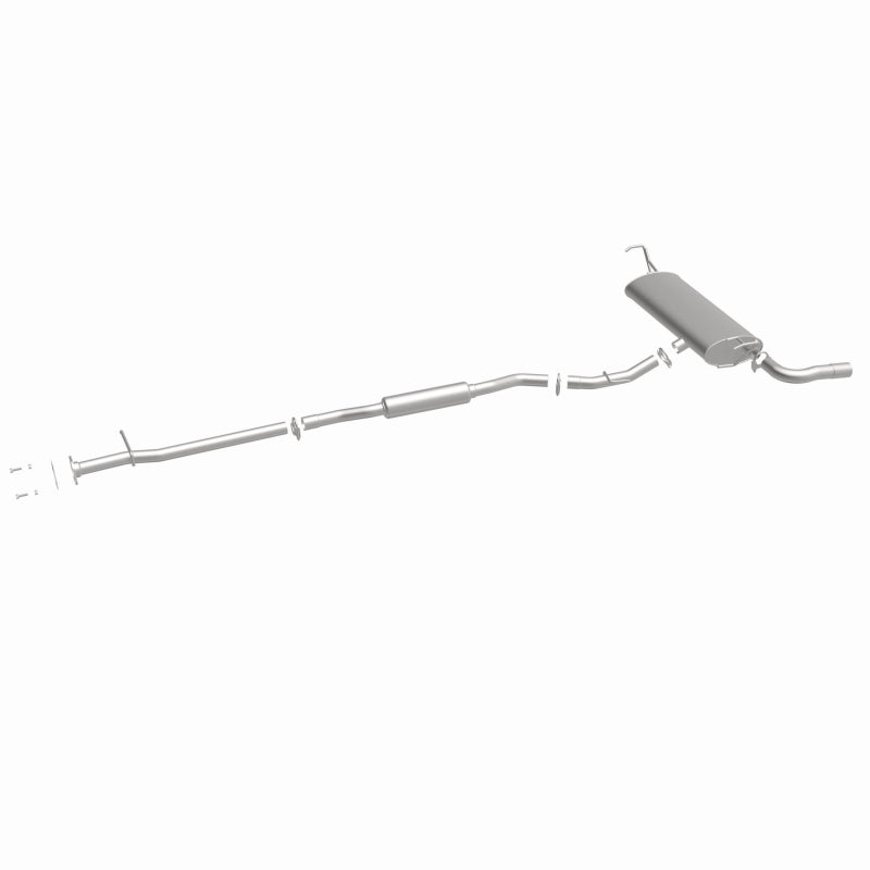 MagnaFlow BRE Direct-Fit Exhaust - Nissan Rogue / Rogue Select 2.5L 2008-2015, 360 degree view