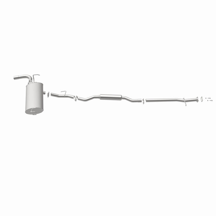 MagnaFlow BRE Direct-Fit Exhaust - Nissan Rogue / Rogue Select 2.5L 2008-2015, 360 degree view
