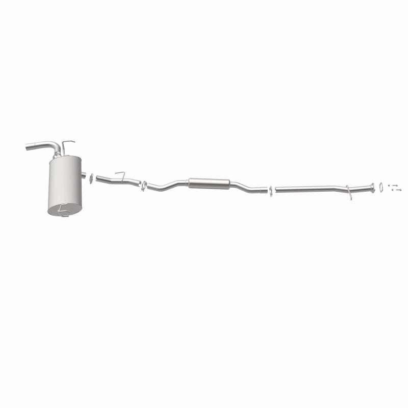 MagnaFlow BRE Direct-Fit Exhaust - Nissan Rogue / Rogue Select 2.5L 2008-2015, 360 degree view