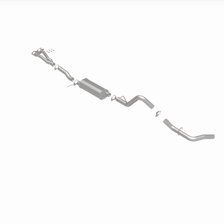 MagnaFlow BRE Direct-Fit Exhaust - Chevrolet / GMC C1500 / K1500 / C2500 / K2500 Suburban 5.7L 1996-1999, 360 degree view