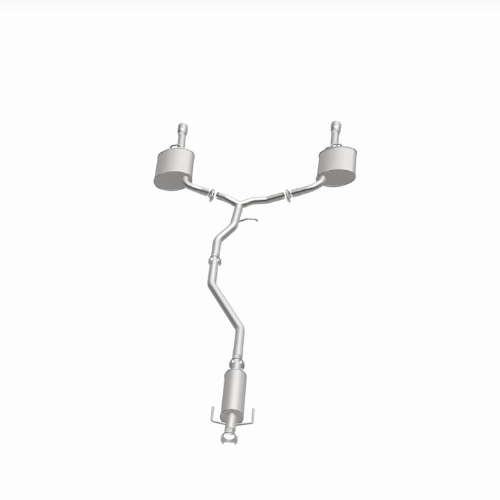 Magnaflow BRE Direct-Fit Exhaust - Ford Fusion / Mercury Milan / Lincoln MKZ 2006-2012, 360 degree view