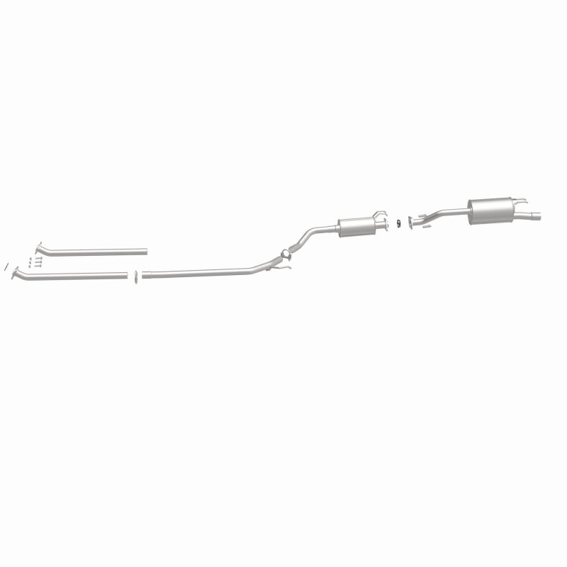 Magnaflow BRE Direct-Fit Exhaust - Honda Civic 2006-2011 1.8L, 360 degree view