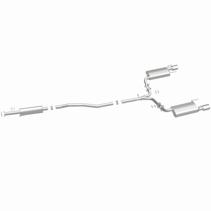 Magnaflow BRE Direct-Fit Exhaust - Lexus ES350 2013-2016 3.5L, 360 degree view