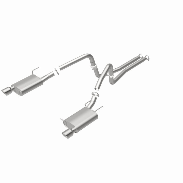 Magnaflow BRE Direct-Fit Exhaust - Ford Mustang 2011-2014 3.7L, 360 degree view