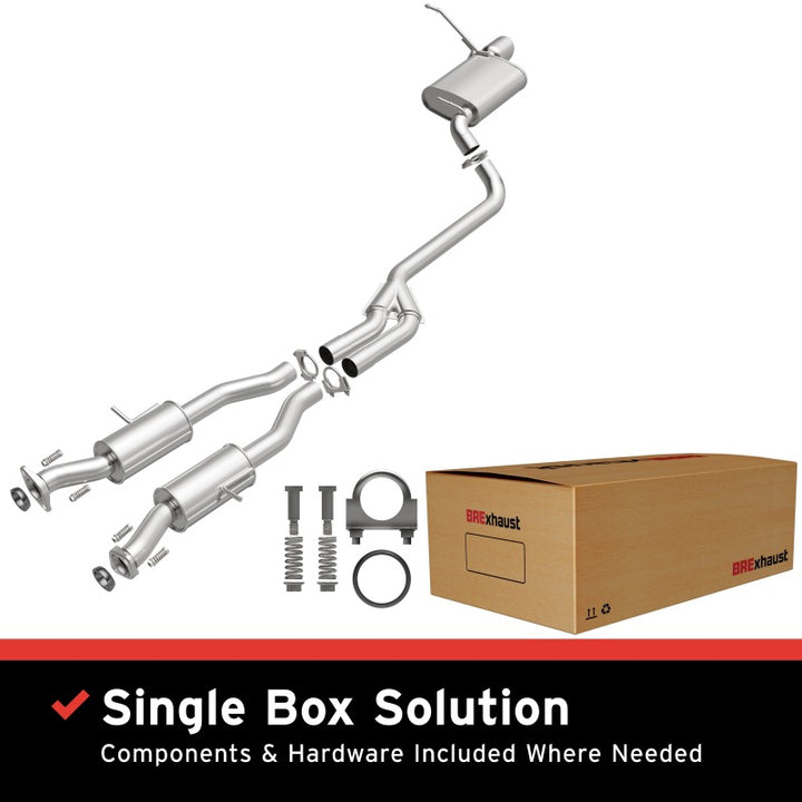 MagnaFlow BRExhaust Direct-Fit Cat-Back Exhaust - Jeep Grand Cherokee 2011-2021 - Polished Tip