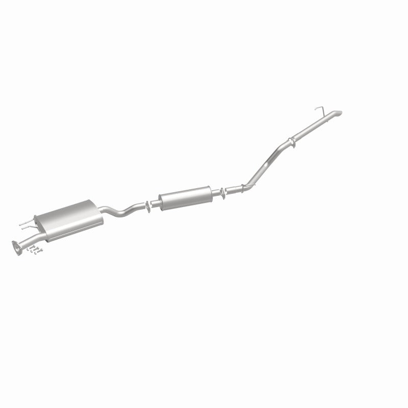 MagnaFlow BRExhaust Direct-Fit Cat-Back Exhaust - Honda Pilot / Acura MDX 2014-2021, 360 degree view