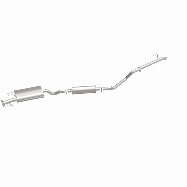 MagnaFlow BRExhaust Direct-Fit Cat-Back Exhaust - Honda Pilot / Acura MDX 2014-2021, 360 degree view