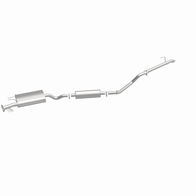 MagnaFlow BRExhaust Direct-Fit Cat-Back Exhaust - Honda Pilot / Acura MDX 2014-2021, 360 degree view