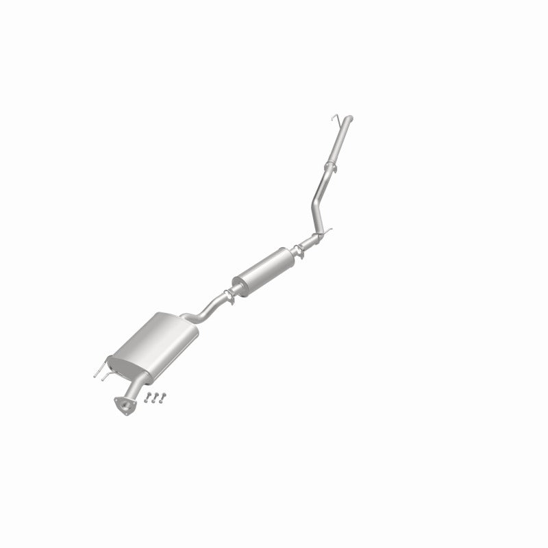 MagnaFlow BRExhaust Direct-Fit Cat-Back Exhaust - Honda Pilot / Acura MDX 2014-2021, 360 degree view