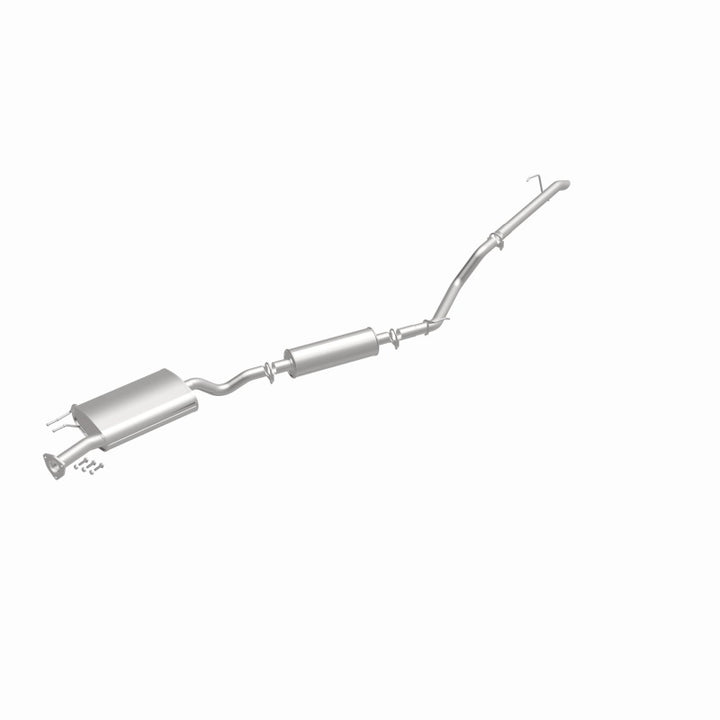 MagnaFlow BRExhaust Direct-Fit Cat-Back Exhaust - Honda Pilot / Acura MDX 2014-2021, 360 degree view