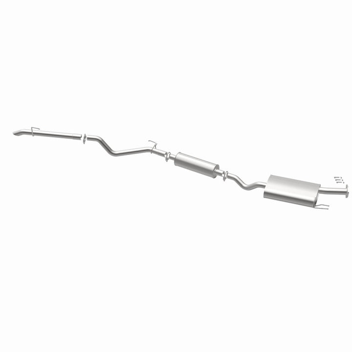 MagnaFlow BRExhaust Direct-Fit Cat-Back Exhaust - Honda Pilot / Acura MDX 2014-2021, 360 degree view