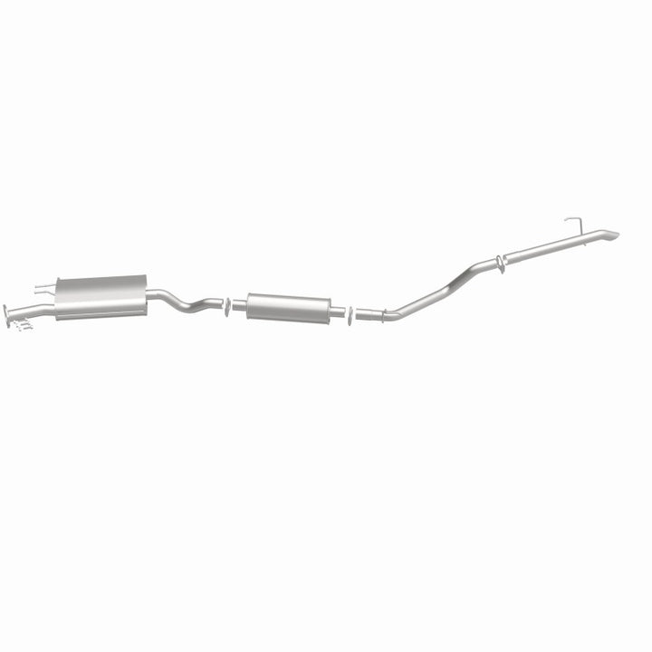 MagnaFlow BRExhaust Direct-Fit Cat-Back Exhaust - Honda Pilot / Acura MDX 2014-2021, 360 degree view