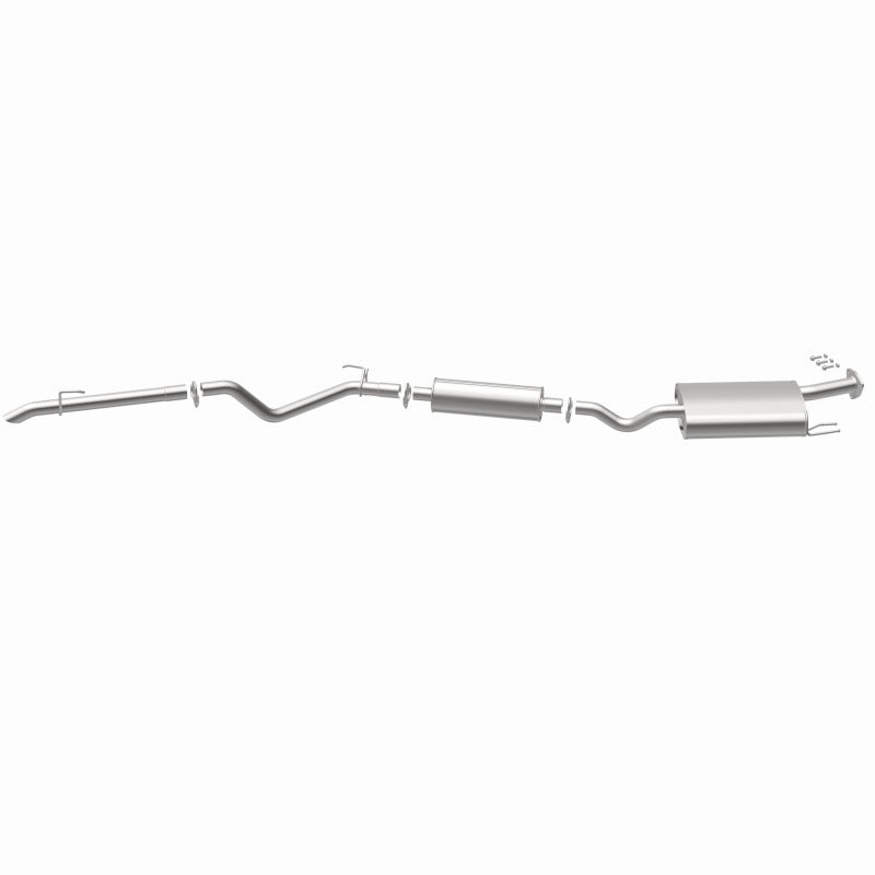 MagnaFlow BRExhaust Direct-Fit Cat-Back Exhaust - Honda Pilot / Acura MDX 2014-2021, 360 degree view