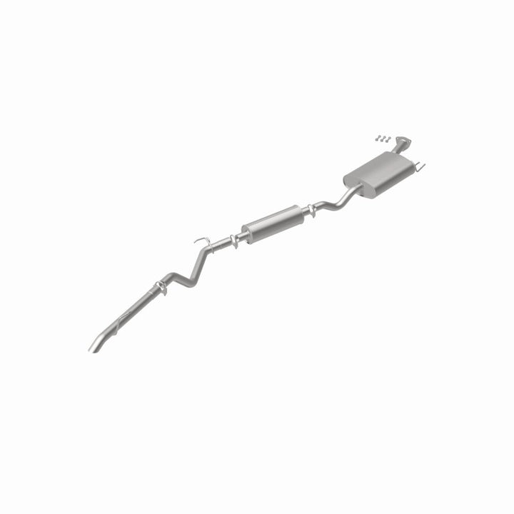 MagnaFlow BRExhaust Direct-Fit Cat-Back Exhaust - Honda Pilot / Acura MDX 2014-2021, 360 degree view
