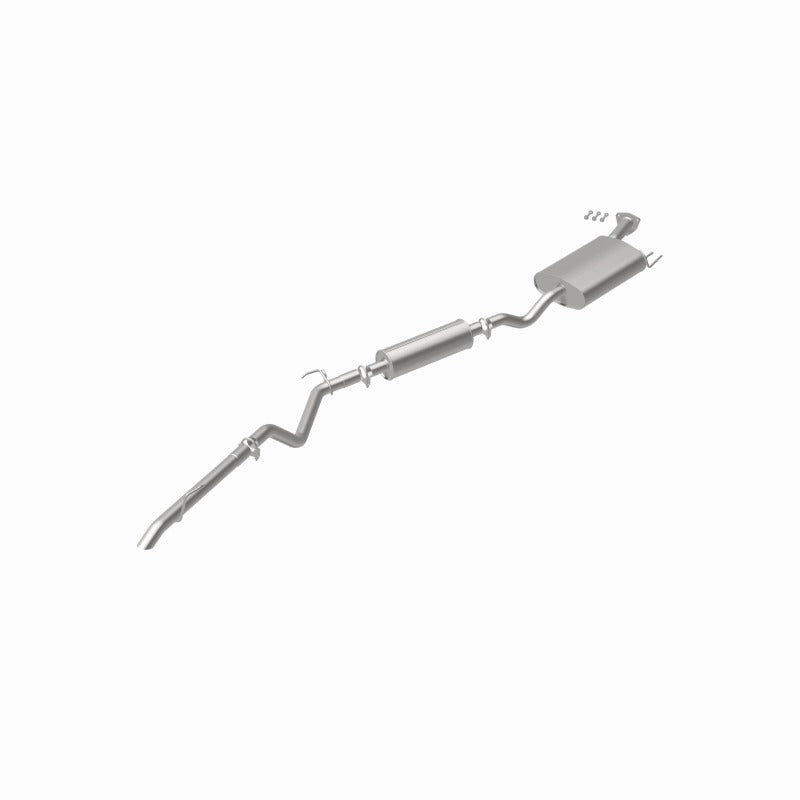 MagnaFlow BRExhaust Direct-Fit Cat-Back Exhaust - Honda Pilot / Acura MDX 2014-2021, 360 degree view