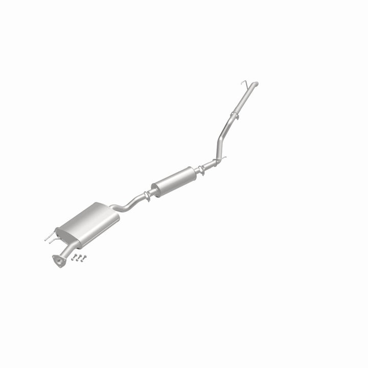 MagnaFlow BRExhaust Direct-Fit Cat-Back Exhaust - Honda Pilot / Acura MDX 2014-2021, 360 degree view