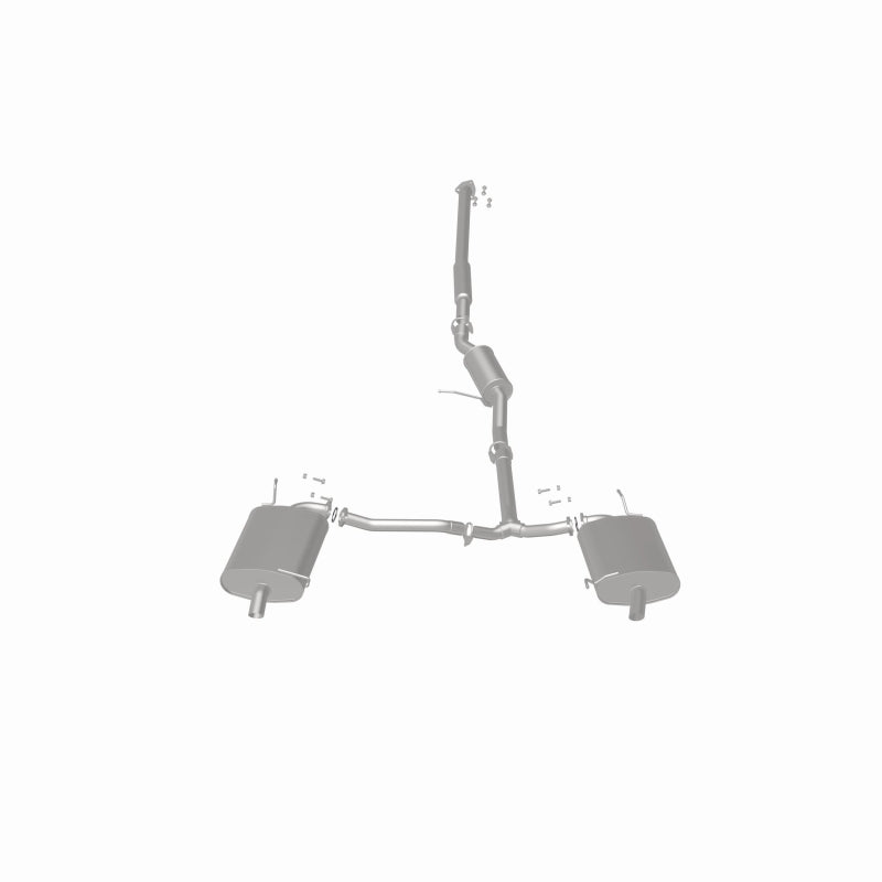 BRExhaust Direct-Fit Exhaust Kit - Honda Accord 3.0L 1998-2002, 360 degree view