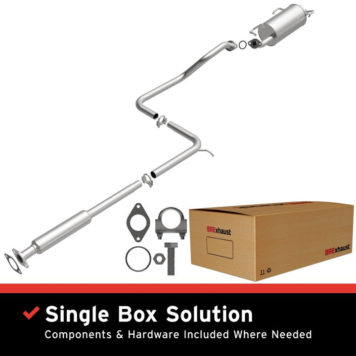 BRExhaust Direct-Fit Exhaust Kit - Nissan 200SX / Sentra 1.6L 1995-1999