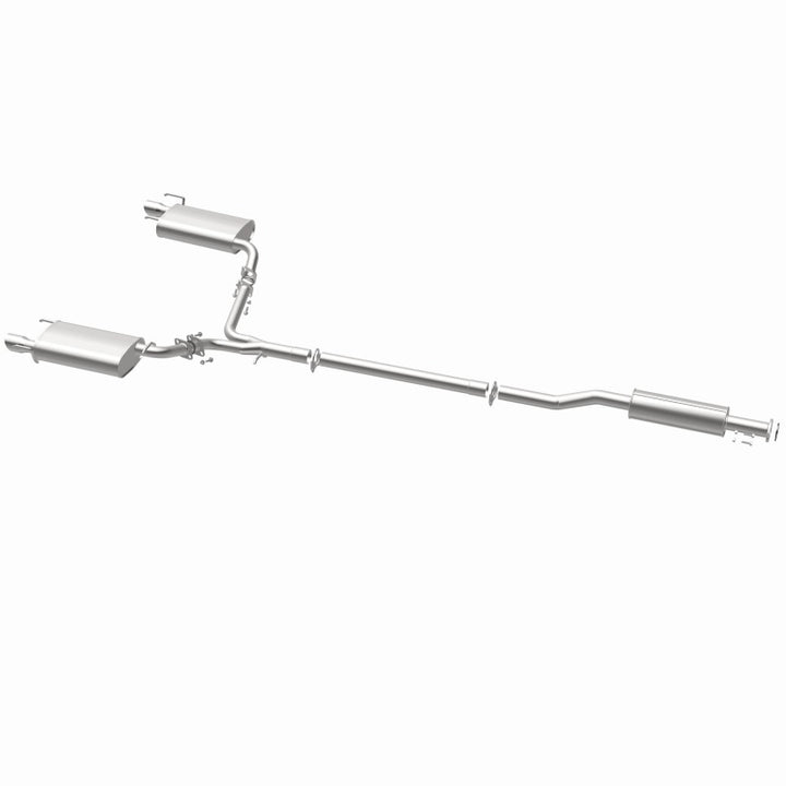 BRExhaust Direct-Fit Exhaust Kit - Lexus ES350 / Toyota Camry 3.5L 2007-2012, 360 degree view