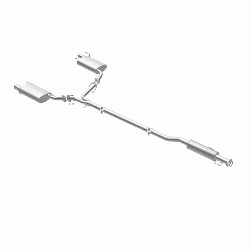 BRExhaust Direct-Fit Exhaust Kit - Lexus ES350 / Toyota Camry 3.5L 2007-2012, 360 degree view