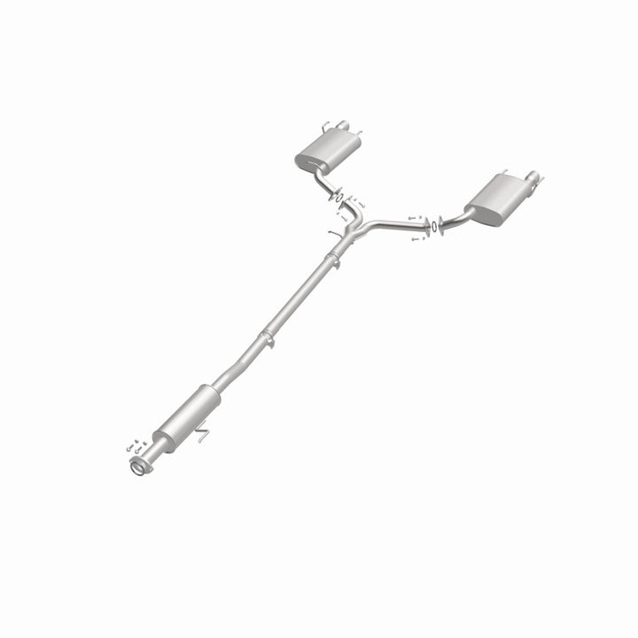 BRExhaust Direct-Fit Exhaust Kit - Lexus ES350 / Toyota Camry 3.5L 2007-2012, 360 degree view