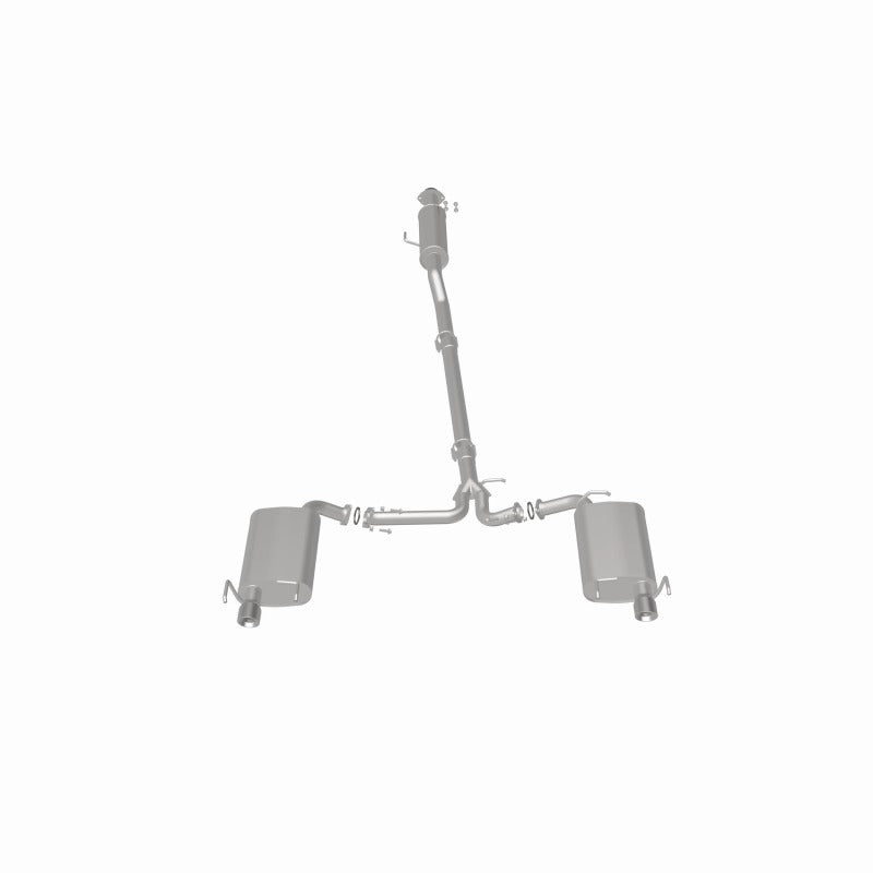 BRExhaust Direct-Fit Exhaust Kit - Lexus ES350 / Toyota Camry 3.5L 2007-2012, 360 degree view