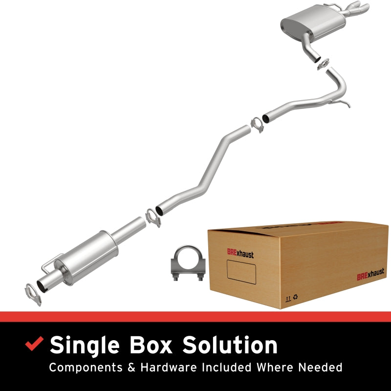 MagnaFlow BRExhaust Direct-Fit Exhaust System Kit - Ford Fusion / Mercury Milan 2006-2012