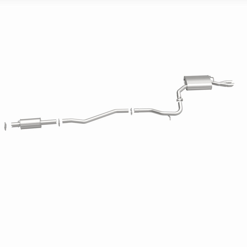MagnaFlow BRExhaust Direct-Fit Exhaust System Kit - Ford Fusion / Mercury Milan 2006-2012, 360 degree view