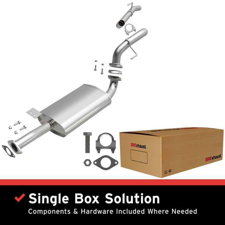 MagnaFlow BRExhaust Direct-Fit Exhaust System Kit - Isuzu Rodeo / Honda Passport 1998-2004