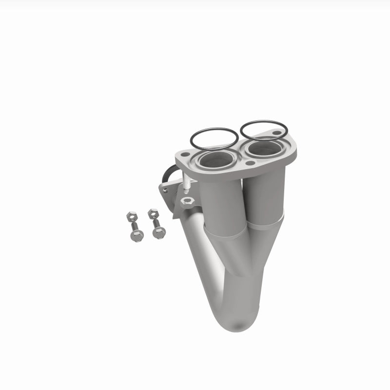 MagnaFlow BRExhaust Direct-Fit Front Pipe Kit - Honda Accord / Acura CL 2.2L 2.3L 1994-1999, 360 degree view