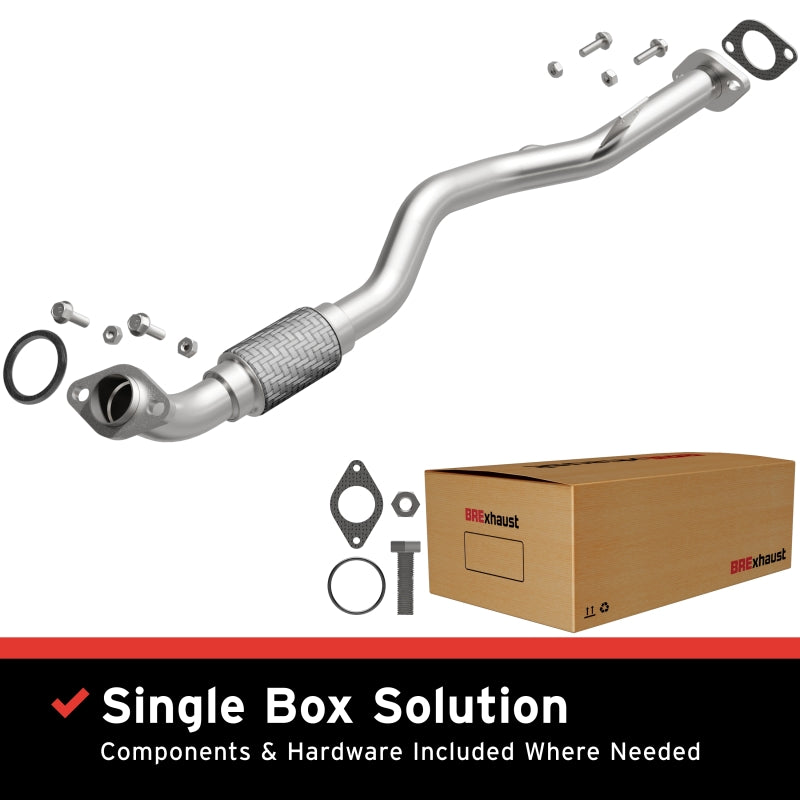 MagnaFlow BRExhaust Direct-Fit Front Pipe Kit - Toyota Corolla / Geo Prizm 1.6L 1.8L 1993-1995 - v2